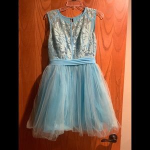 Beautiful blue dress